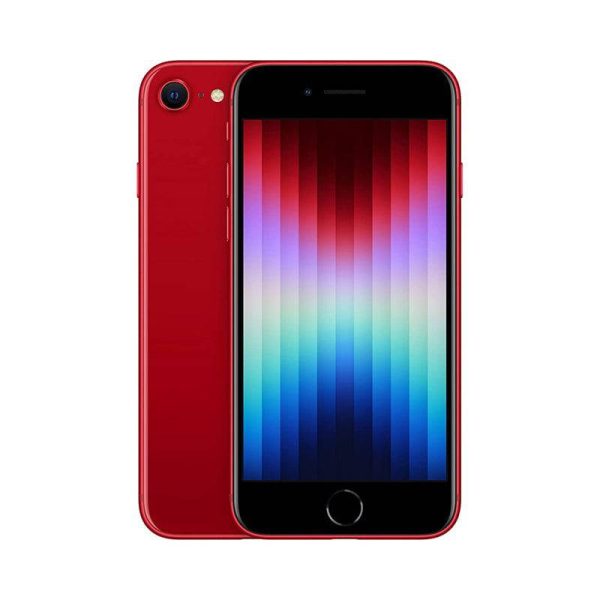 Apple iPhone SE 3 Gen- 64GB   4.7  Retina   Wi-Fi   5G   Product Red - Mobile Online