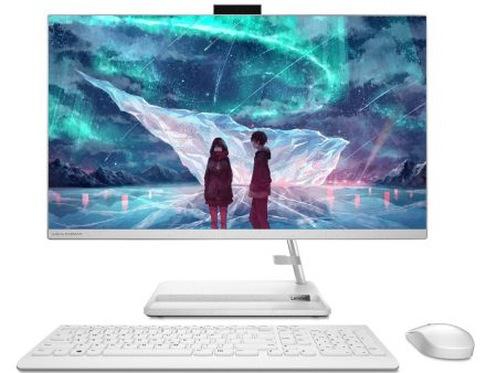 Lenovo IdeaCentre 3 Gen 7 AIO PC - i7   32GB   250GB (NVMe M.2 SSD)   23.8  FHD Non-Touch   2GB VGA   DOS (Without OS)   1YW   White - Desktop Sale