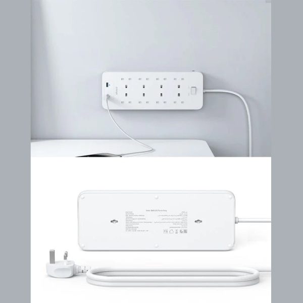 Anker 342 USB Power Strip 8 in 1 - White Online