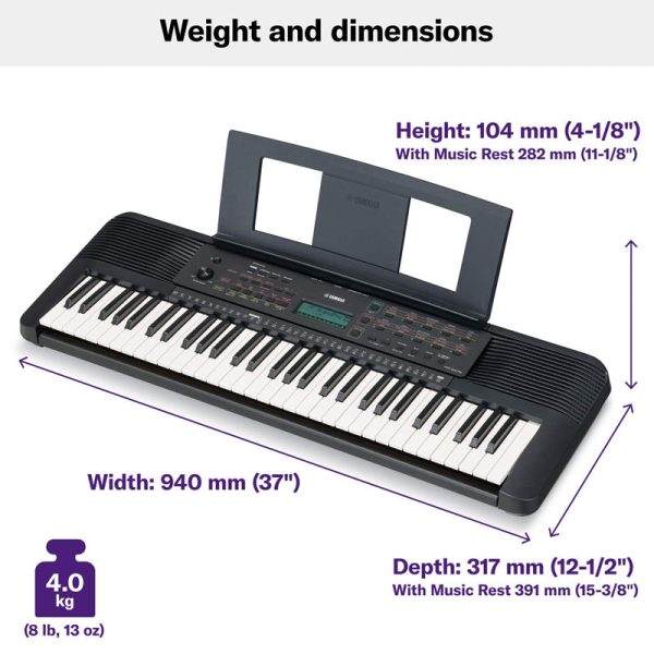 Yamaha Portable Keyboard - PSR-E273 Hot on Sale