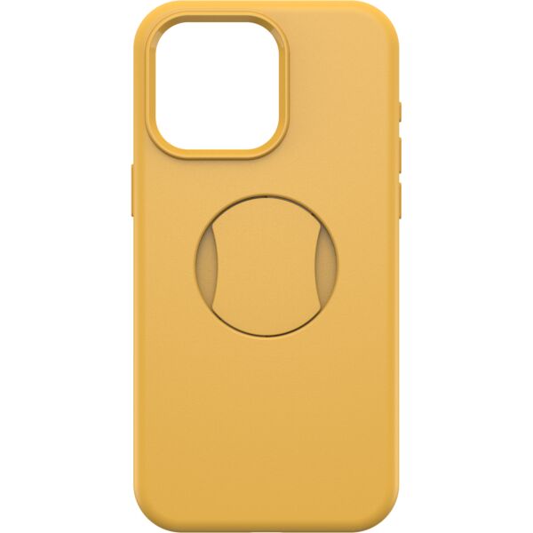 OtterBox OtterGrip Symmetry Case - Apple iPhone 15 Pro Max   Yellow For Sale