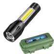 Clarity Metal Flashlight Rechargeable Torch – Black Discount