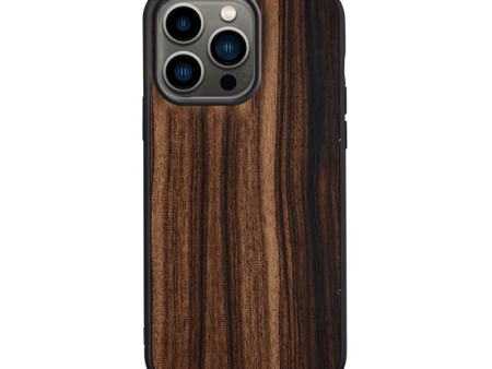 Wooden Case For iPhone13 Pro Max-Ebony For Sale