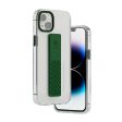 Levelo Graphia IMD Clear Case With Extra Grip - Apple iPhone 14 Plus   Green For Sale