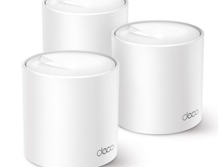 TP-Link (Deco X50) AX3000 Whole Home Mesh Wi-Fi 6 System - 5GHz (2402 Mbps)   Gigabit LAN (3-Pack) For Cheap