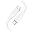 Anker Super Strong PowerLine lll Flow - USB-C to USB-C   6ft   White Hot on Sale