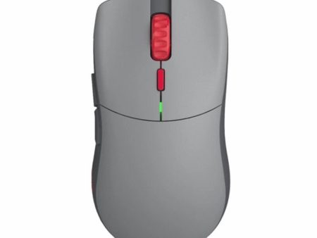 Glorious Series One PRO Wireless Mouse - Centauri - Grey Red - Forge Online