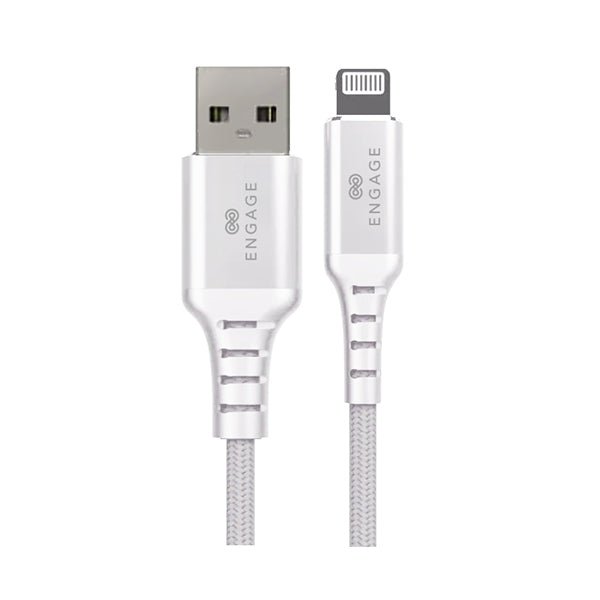 Engage Lightning Mfi Cable 1 Meter - White Online now