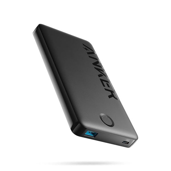 Anker 323 Power Bank (PowerCore PIQ 10K) -Black For Sale