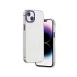 Levelo Sensa Clear Back Case iPhone 14 Plus - Clear Purple Fashion