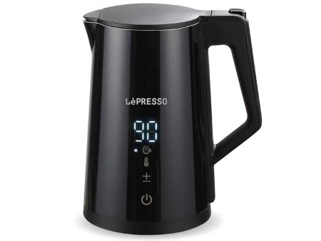 LePresso Smart Cordless Electric Kettle With LED Display - Black Online