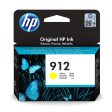 HP 912 Yellow Original Ink Cartridge - 315 Pages   Yellow Color   Ink Cartridge For Cheap