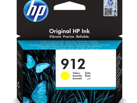 HP 912 Yellow Original Ink Cartridge - 315 Pages   Yellow Color   Ink Cartridge For Cheap