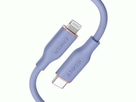 Anker PowerLine III Lightning Cable - USB-C   1.8m   Purple Online Hot Sale