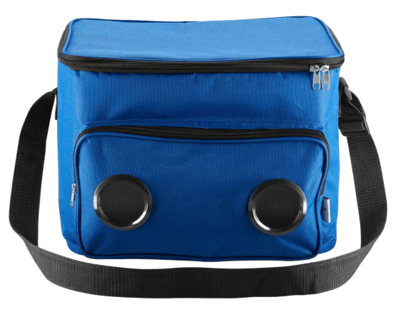 Cellularline Speaker Bluetooth Cooler Bag - Blue Fashion