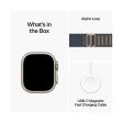 Apple Watch Ultra 2 - LTPO OLED   64GB   49mm   Bluetooth   Wi-Fi   Cellular   Medium   Titanium Blue Alpine Loop Online now