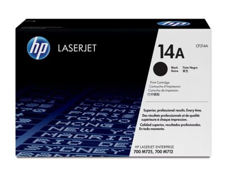 HP 14A Black Original LaserJet Toner Cartridge - 10000 Pages   Black Color   Toner Cartridge For Cheap