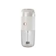 LePresso 2in1 Coffee Grinder & Milk Frothing - White Fashion