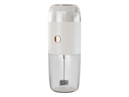 LePresso 2in1 Coffee Grinder & Milk Frothing - White Fashion