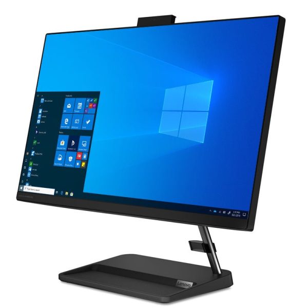 Lenovo IdeaCentre 3 Gen 7 AIO PC - i7   16GB   1TB (NVMe M.2 SSD)   23.8  FHD Multi-Touch   WIn 11 Pro   1YW   Black - Desktop Fashion