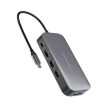 Powerology USB-C Hub - 256GB SSD Drive   100W - Gray Cheap