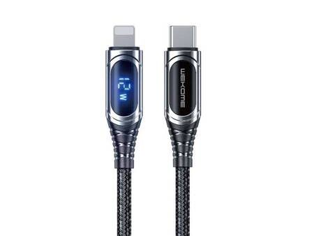 Wekome WDC-167 20W Micro USB Intelligent Digital Display Charging Data Cable 1Meter Online