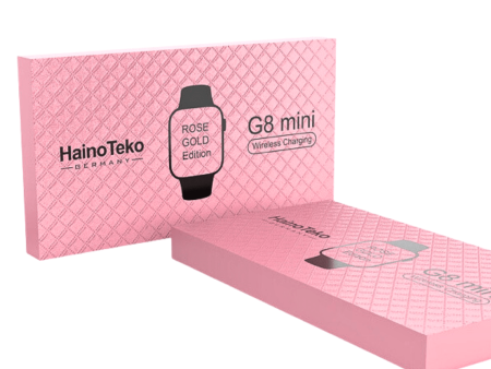 HainoTeko G8 Mini Smart Watch Rose Gold Edition For Cheap