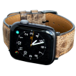 Apple Watch Bands 38 40 41mm - Dark Brown Leather on Sale