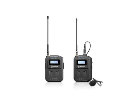 BOYA UHF Wireless Microphone System - Black on Sale