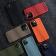 Melkco Back Snap Series Lai Chee Pattern Premium Leather Snap Cover Case - Apple iPhone 14 Pro   Dark Blue For Sale