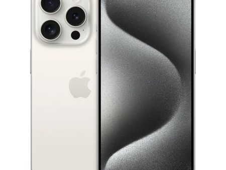 Apple iPhone 15 Pro - 128GB   White Titanium   5G   6.1    Middle East Version on Sale