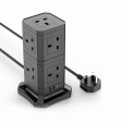 Stacked Multi-purpose Power socket with 2 USB-A Slots & 1 PD 30W USB-C Slot Detachable Discount