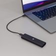 Powerology Dual Protocol Portable SSD - 256GB   Up to 500MB s   External SSD (Solid State Drive) For Cheap