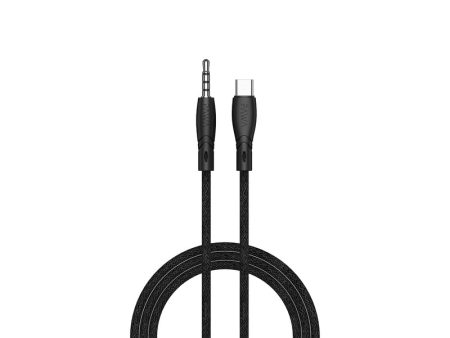 PAWA Type C To Audio Baried Cable - Black Online Hot Sale