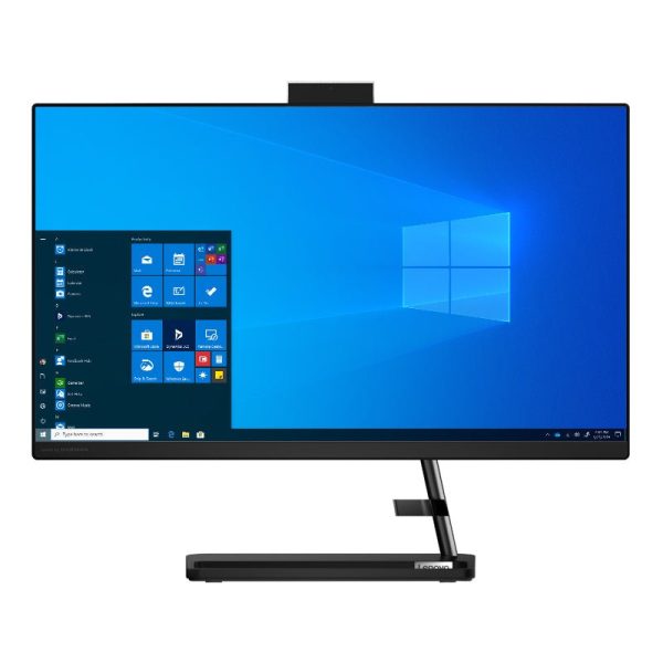 Lenovo IdeaCentre 3 Gen 7 AIO PC - i7   8GB   512GB (NVMe M.2 SSD)   23.8  FHD Multi-Touch   WIn 11 Pro   1YW   Black - Desktop Fashion