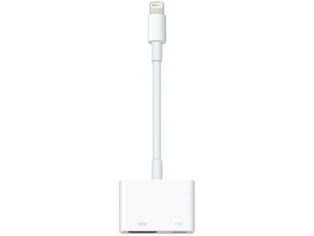 Apple Lightning to AV Adapter - HDMI   USB Type-C   White Fashion