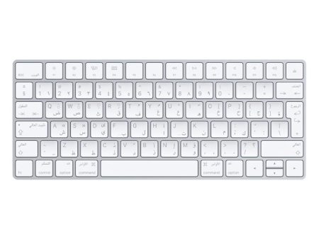 Apple Magic Wireless Rechargeable Keyboard - Bluetooth   Lightning   Wireless   Arb Eng   White Hot on Sale