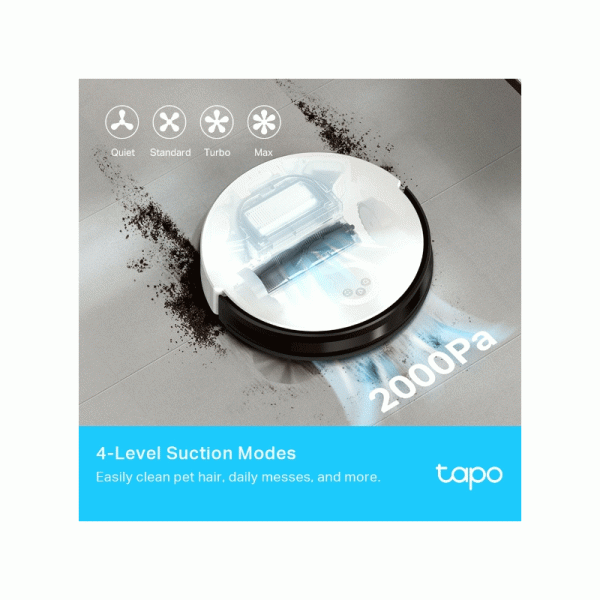 TP-Link (Tapo RV10) Robot Vacuum & Mop - 2600 mAh   4-Level Online now