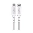 Engage PD 18W Fast Charging MFI certified Type-C to Lightning Cable 1 Meter - White Online Hot Sale