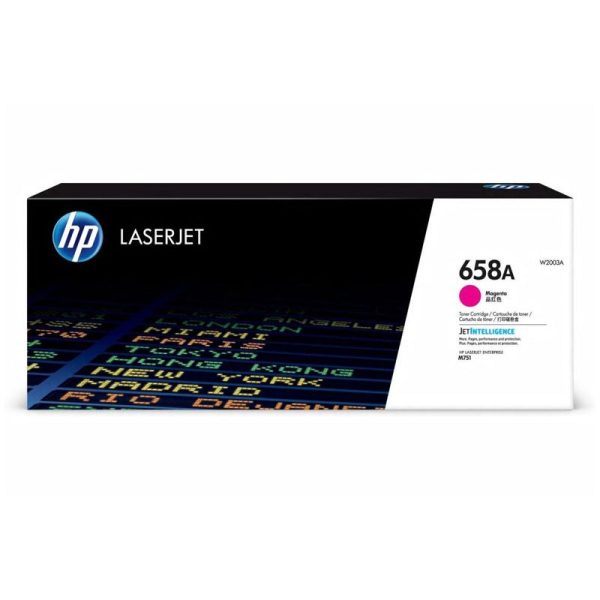 HP 658A Magenta Original LaserJet Toner Cartridge - 6000 Pages   Magenta Color   Toner Cartridge Cheap