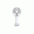 ASPOR A701 Portable USB Rechargeable Fan With Phone Holder – White Online Hot Sale