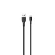 PAWA USB To Micro USB Cable - Black Fashion