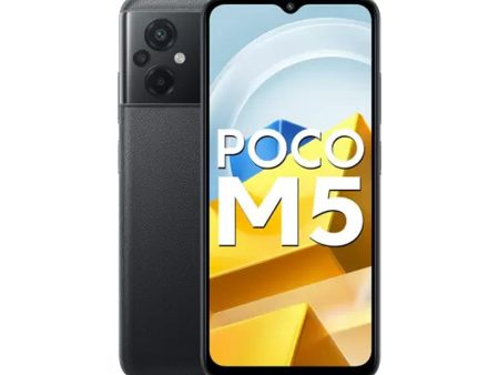 POCO M5 - 6GB   128GB   6.58    4G   Black - Mobile For Discount