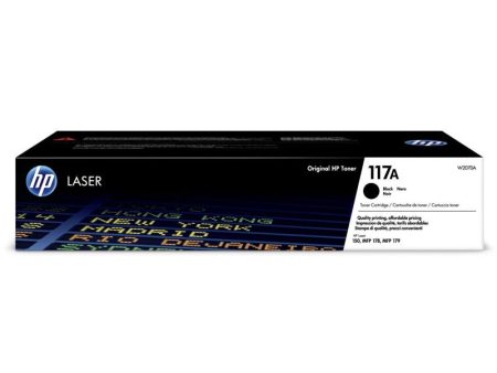 HP 117A Black Original Laser Toner Cartridge - 1000 Pages   Black Color   Toner Cartridge Online