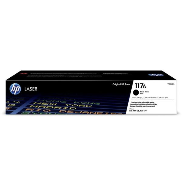 HP 117A Black Original Laser Toner Cartridge - 1000 Pages   Black Color   Toner Cartridge Online