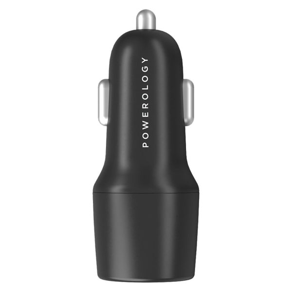 Powerology Ultra-Quick Car Charger - 130W Hot on Sale