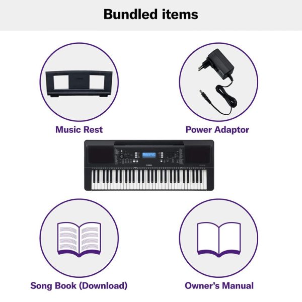 Yamaha Portable Keyboard - PSR-E373 Online now