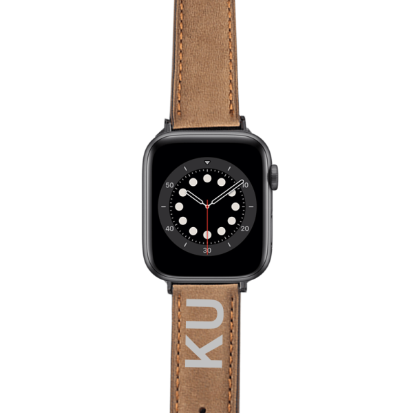 Apple Watch Bands 38 40 41mm - Desert Brown Leather on Sale