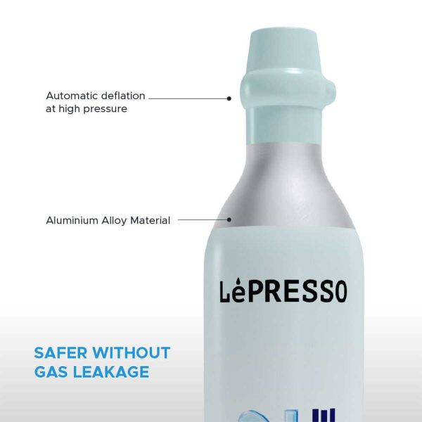 LePresso CO2 Capsule - Silver Online