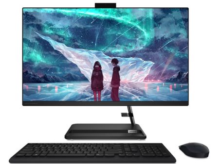 Lenovo IdeaCentre 3 Gen 7 AIO PC - i7   8GB   512GB (NVMe M.2 SSD)   27.0  FHD Non-Touch   DOS (Without OS)   1YW   Black - Desktop Online Hot Sale